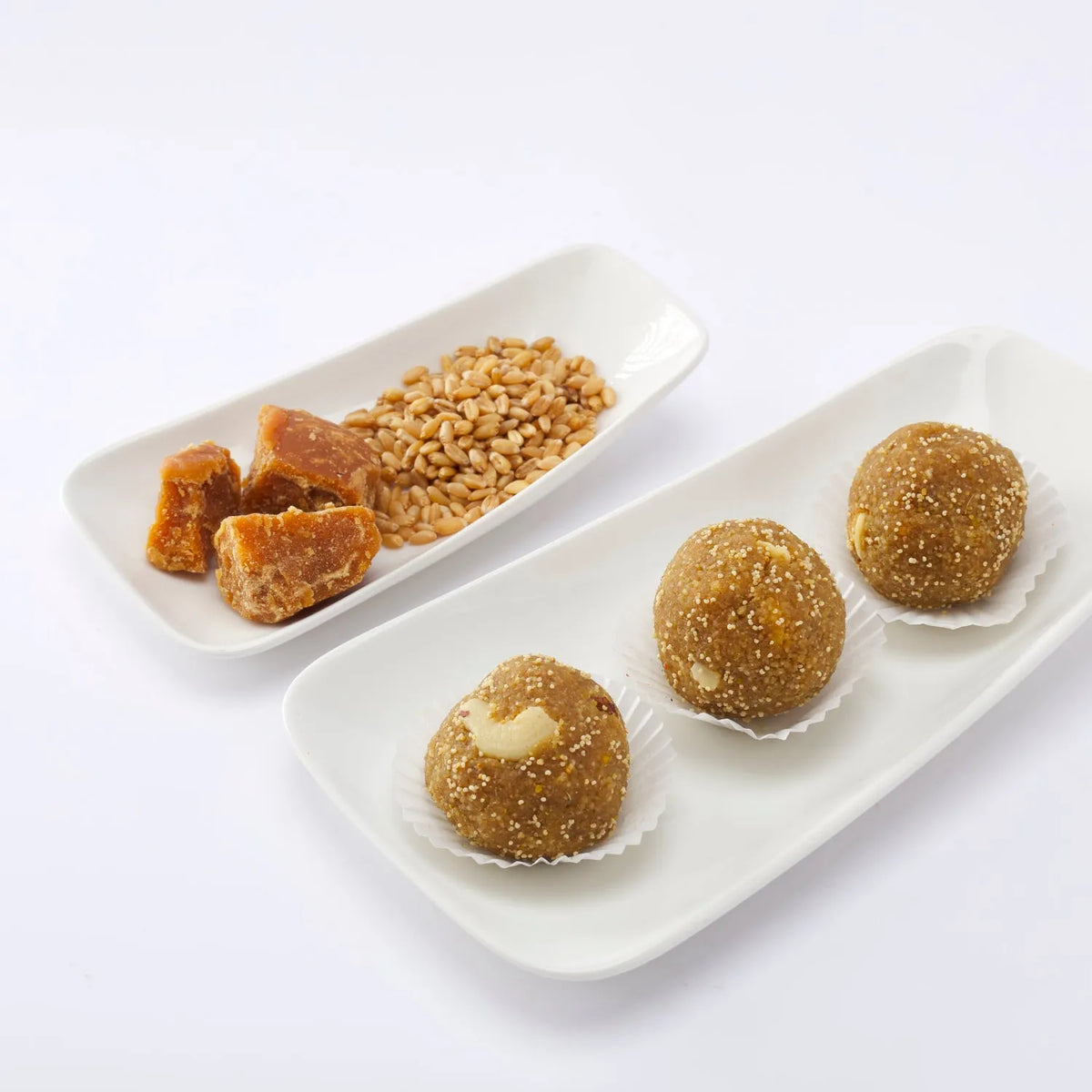 Authentic Gujarati Churma Ladoo Handcrafted with Ghee