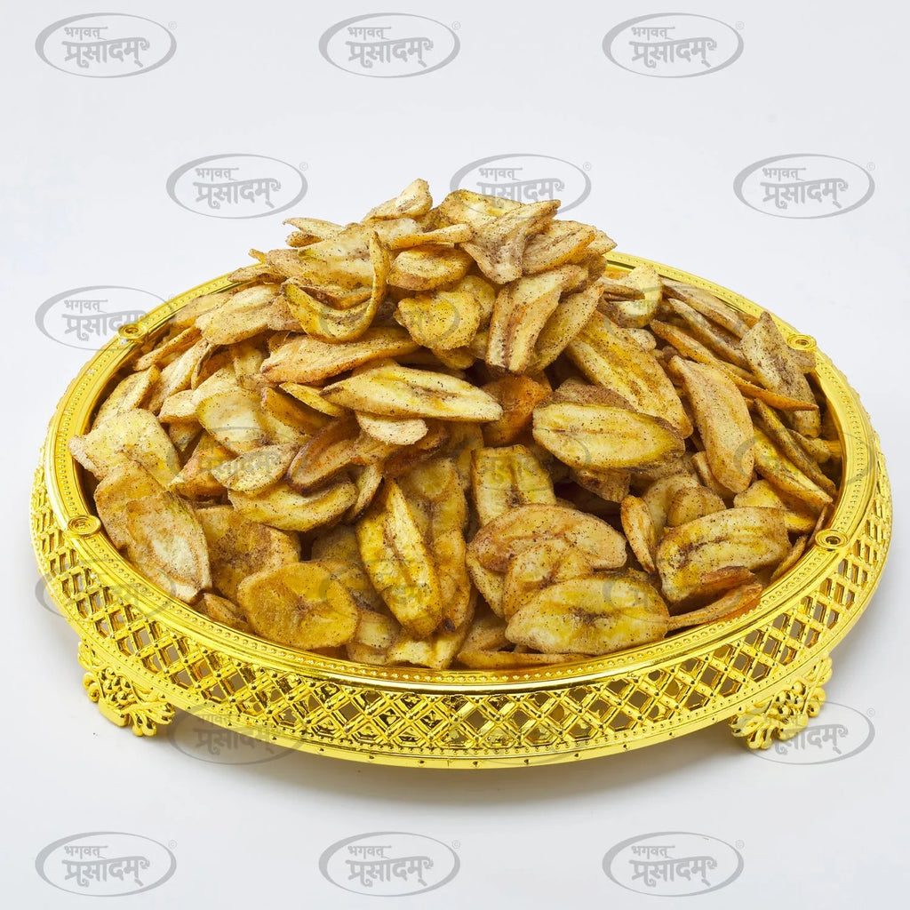 crispy banana chips seasoned with black pepper