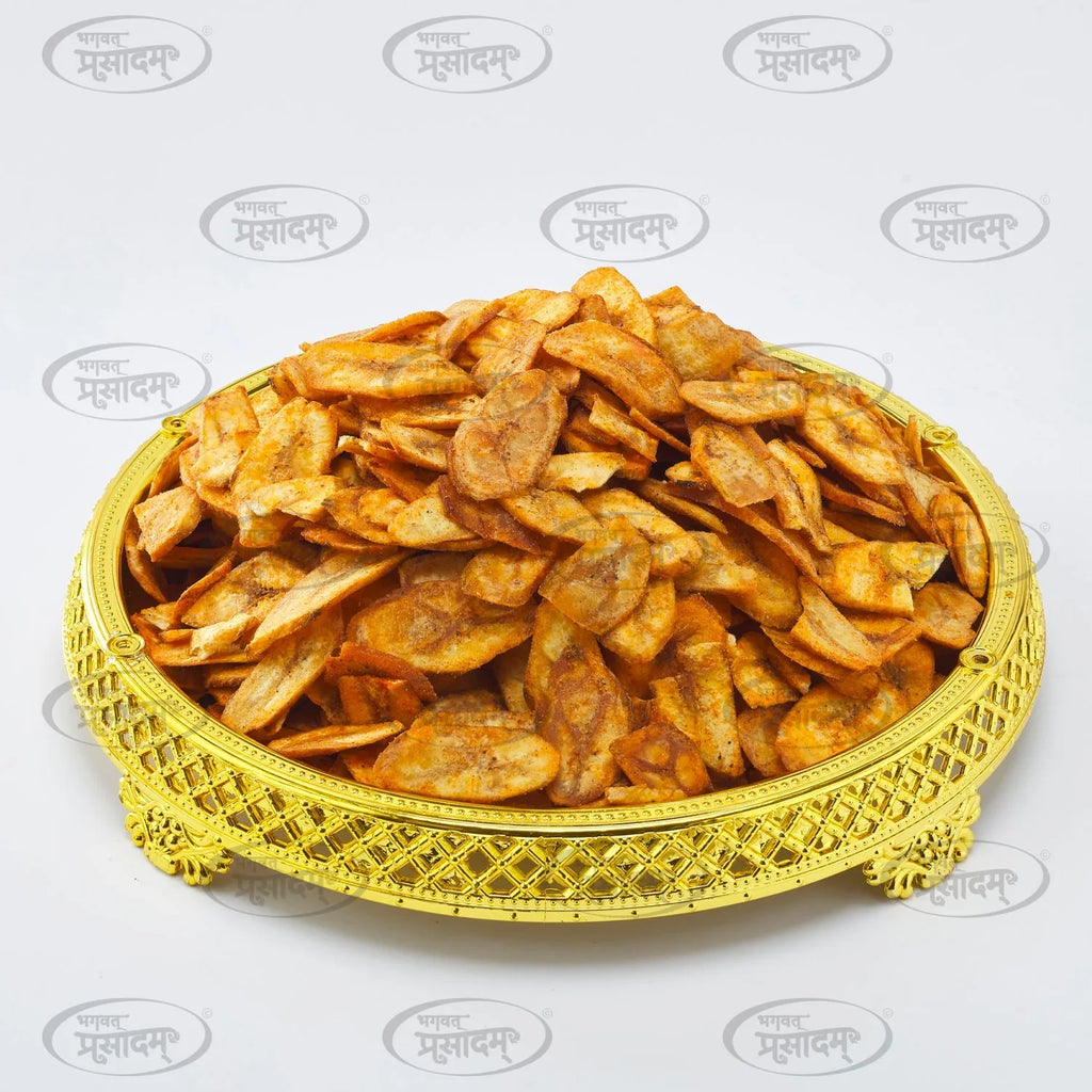 Spicy Banana Wafer with Red Chilli and Rock Salt