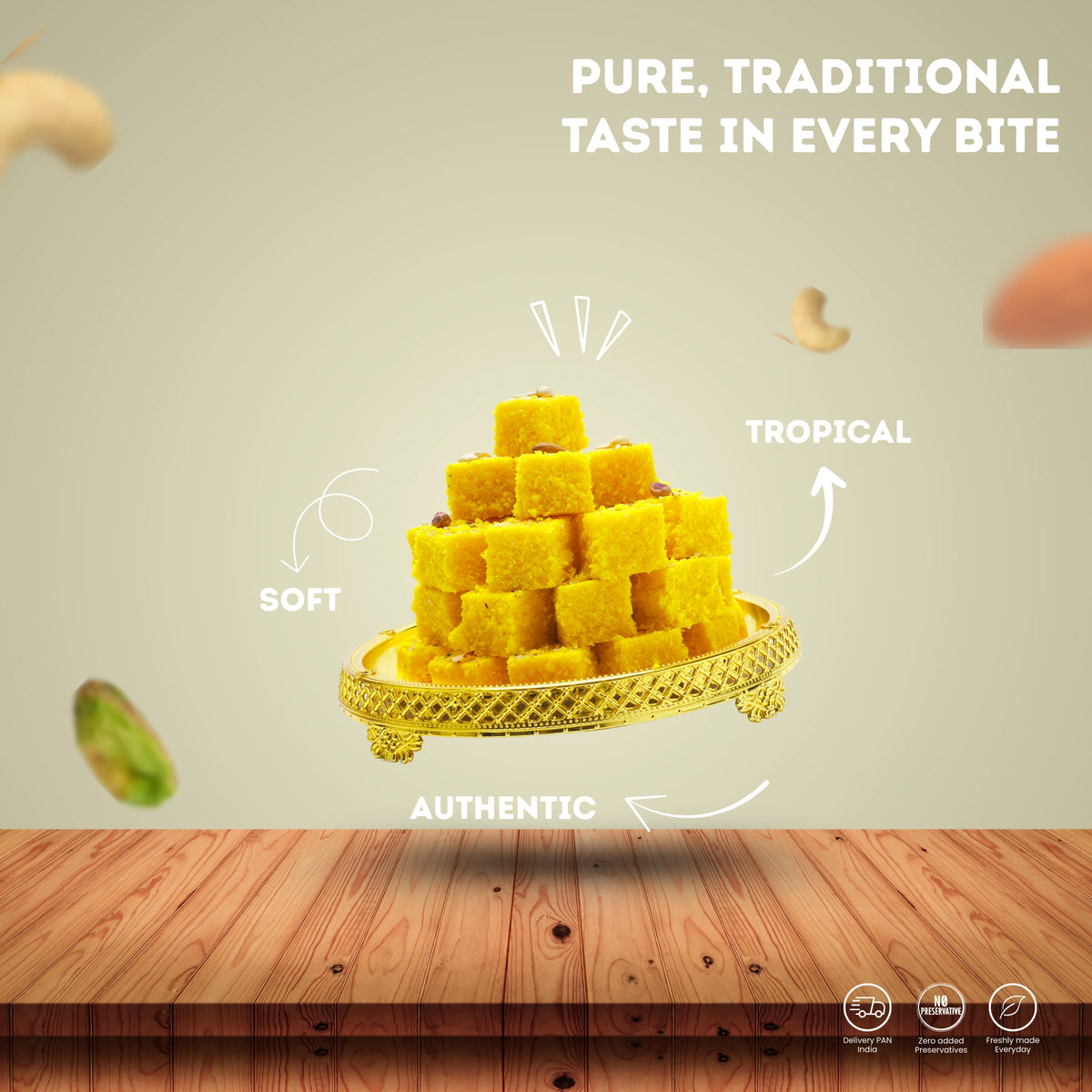 Kopra Pak - Coconut Barfi | Nariyal Barfi - ingredients and usage details