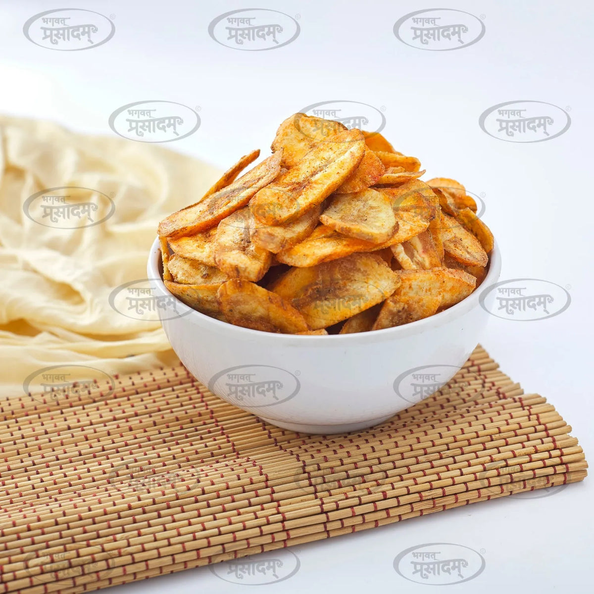 Banana Masala Wafer Namkeen Snack by Bhagvat Prasadam
