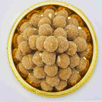 Homemade Churma Ladoo with Wheat Flour and Jaggery