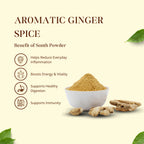Sonth Powder - Aromatic Ginger Spice - ingredients and usage details