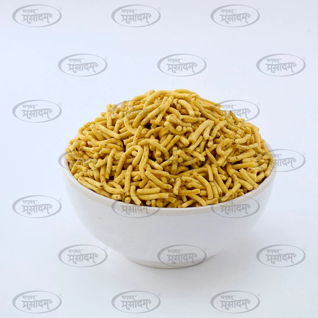 Traditional Gujarati Ratlami Sev snack