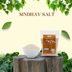 Sindhav Salt - Pure and Mineral-Rich Himalayan Salt - product close-up view