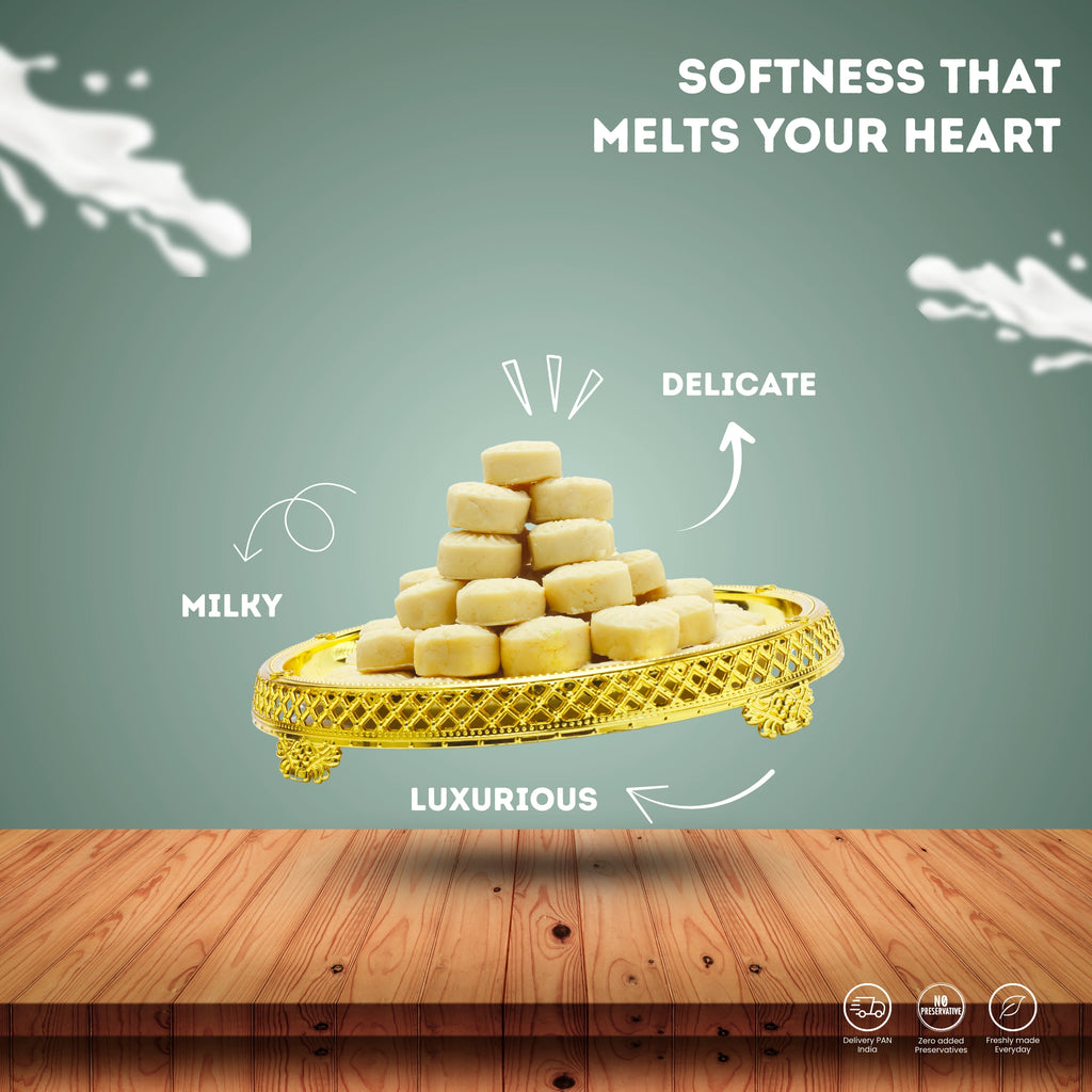 Milk Peda - Traditional Indian Sweet - ingredients and usage details