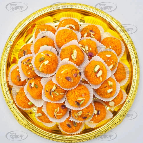Fresh Motichur Laddu Gujarati sweet