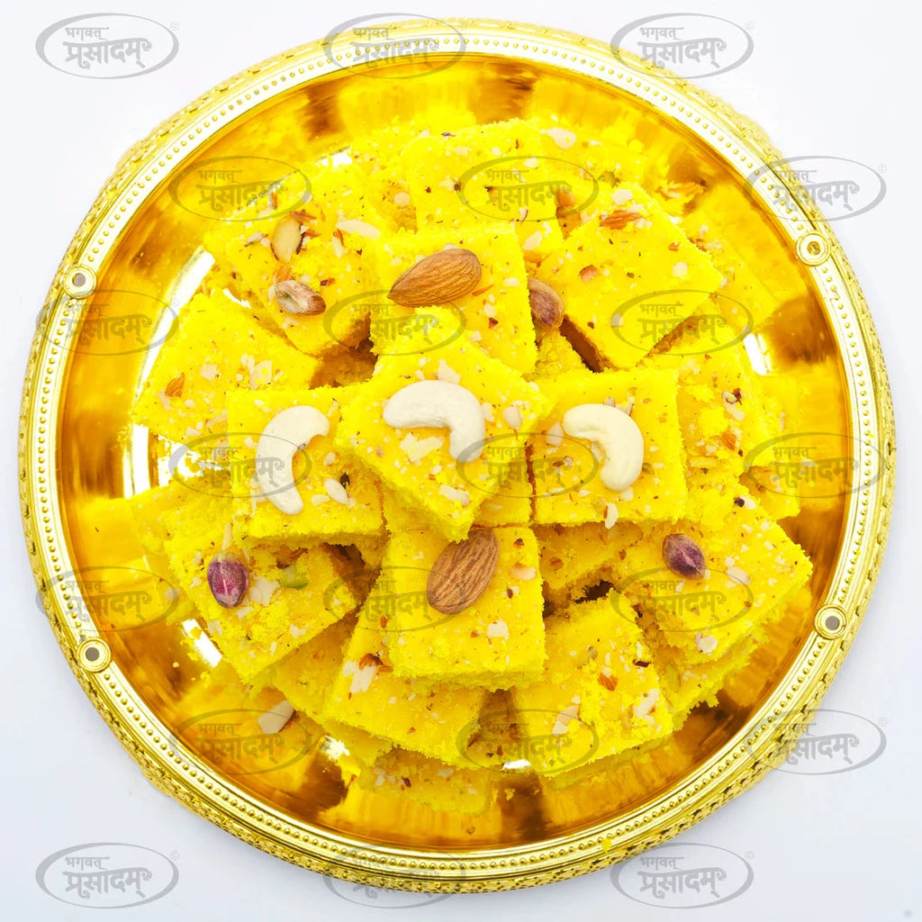 Traditional Kopra Pak Coconut Barfi sweet