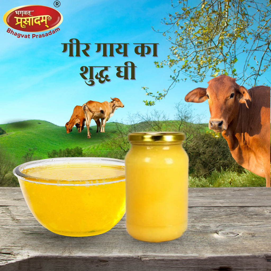 pure and aromatic traditional Indian clarified butter