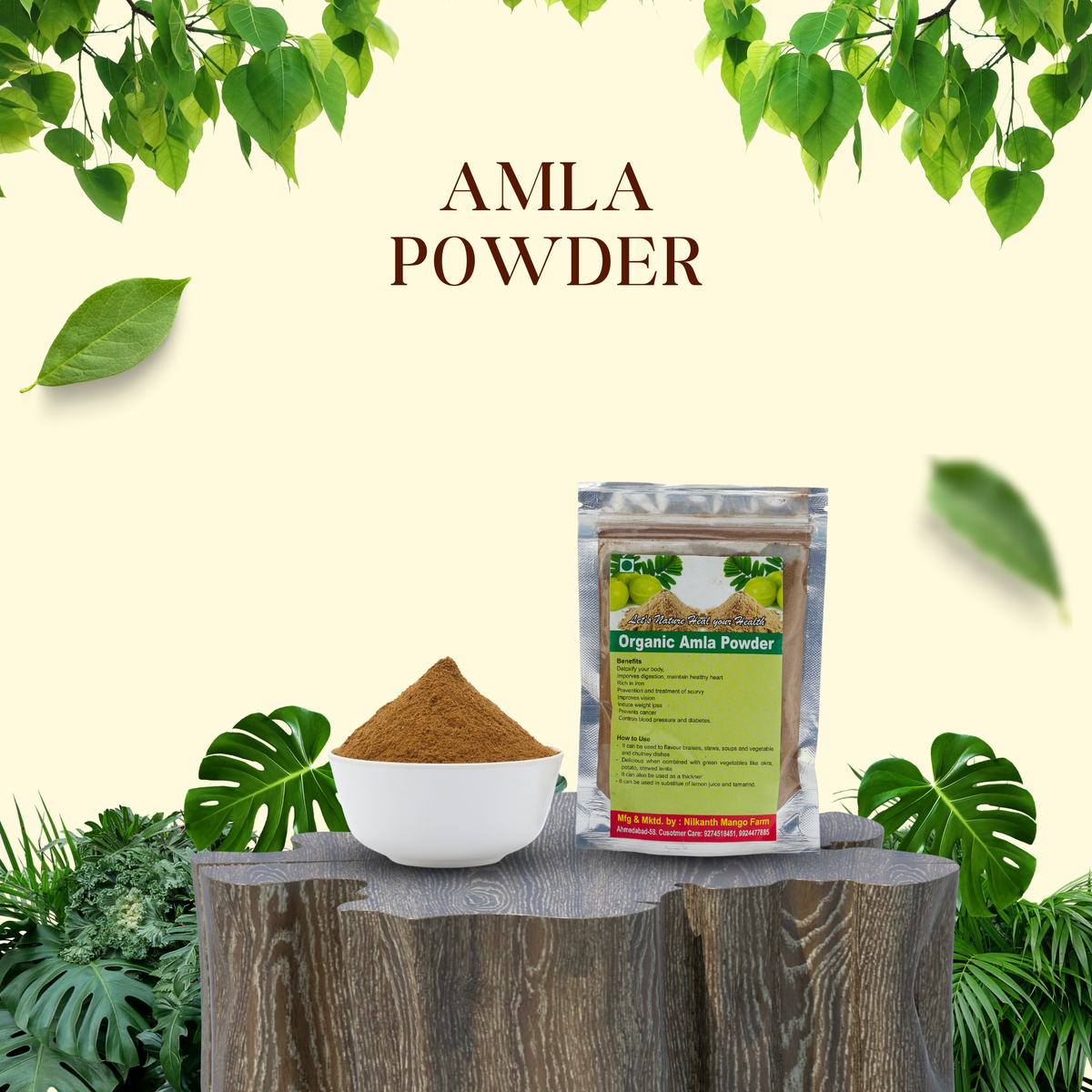 Organic Indian Gooseberry Amla Powder