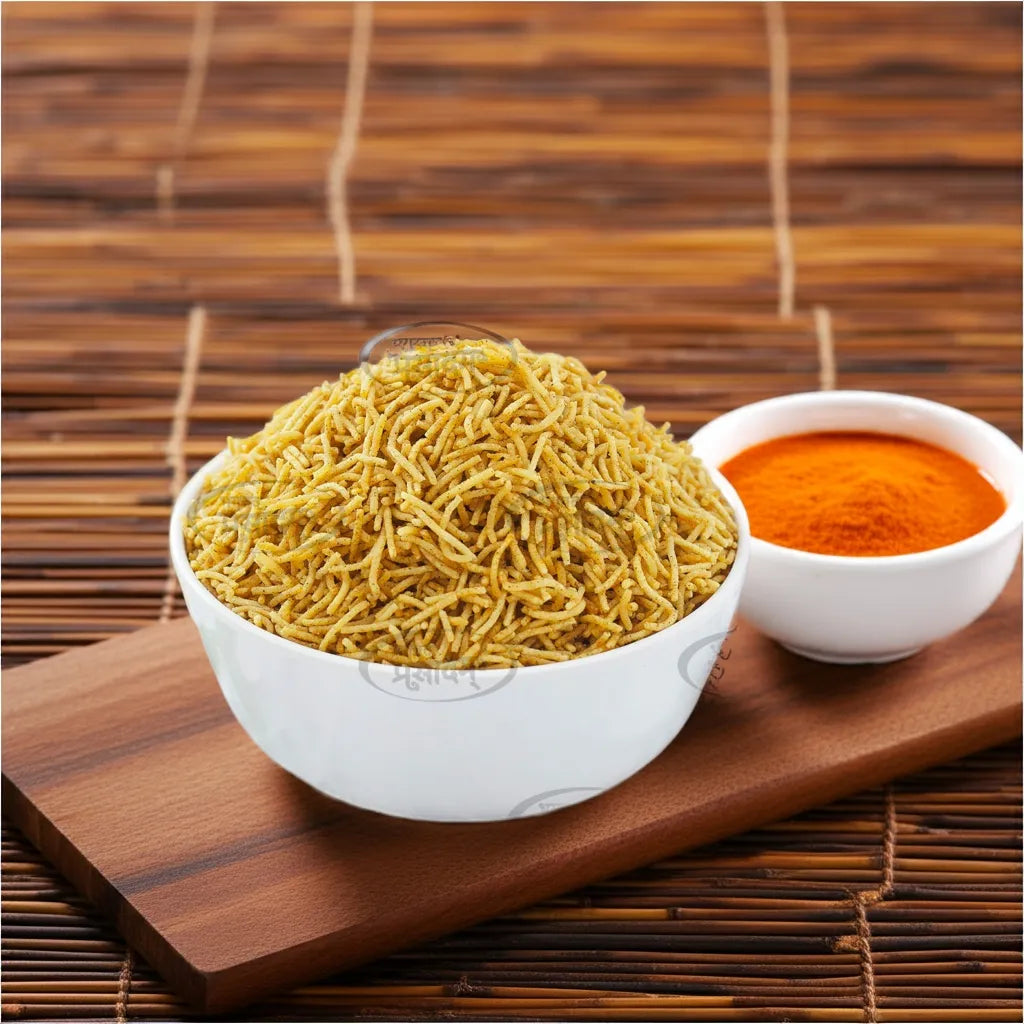 આલુ સેવ - ક્રિસ્પી પોટેટો ડીલાઈટ