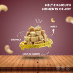 Fresh Kaju Mesub Made with Premium Cashews and Amul Ghee