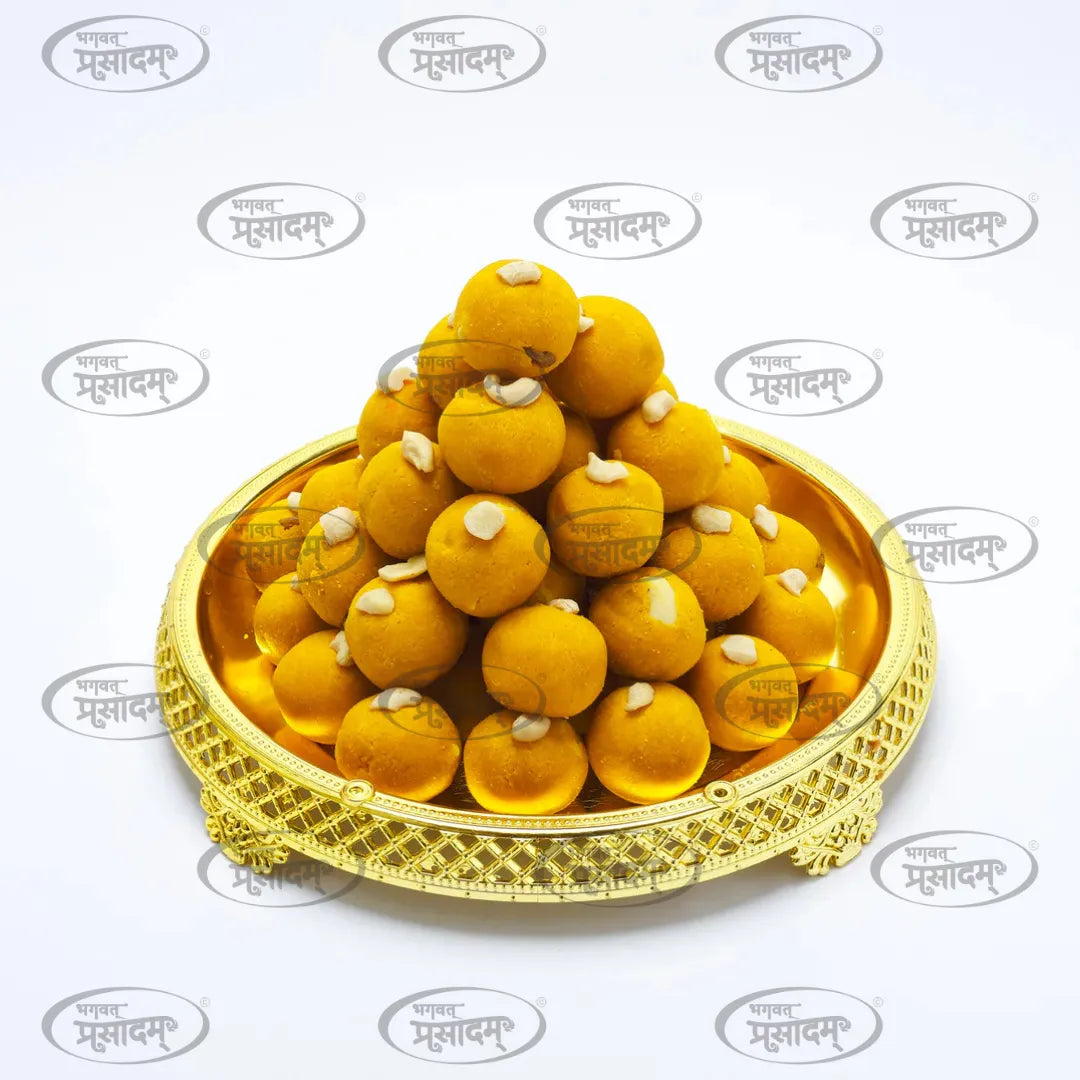 Fresh Motaiyya Ladoo with Aromatic Indian Spices