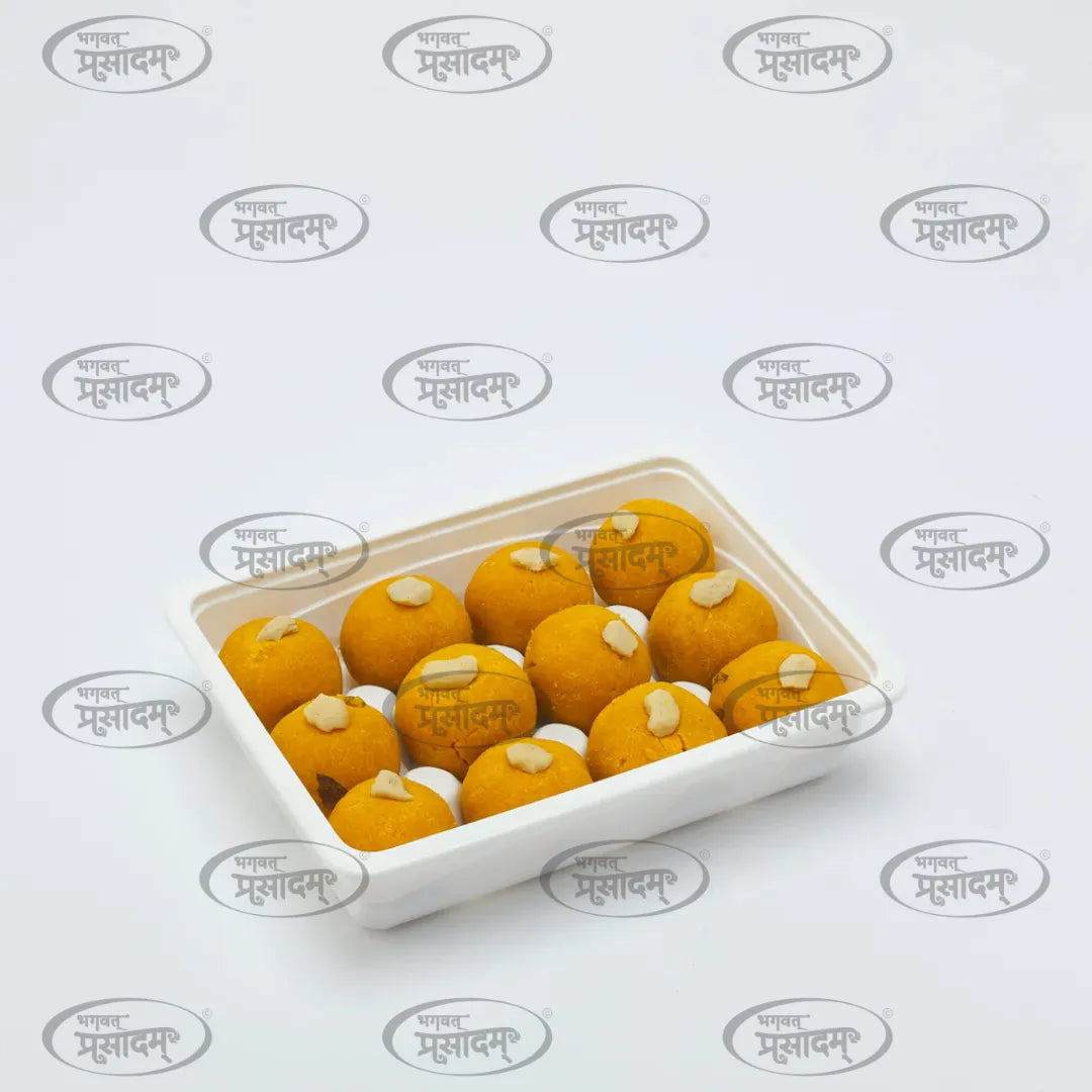 Soft and Delicious Besan Ladoo Made with Ghee and Sugar