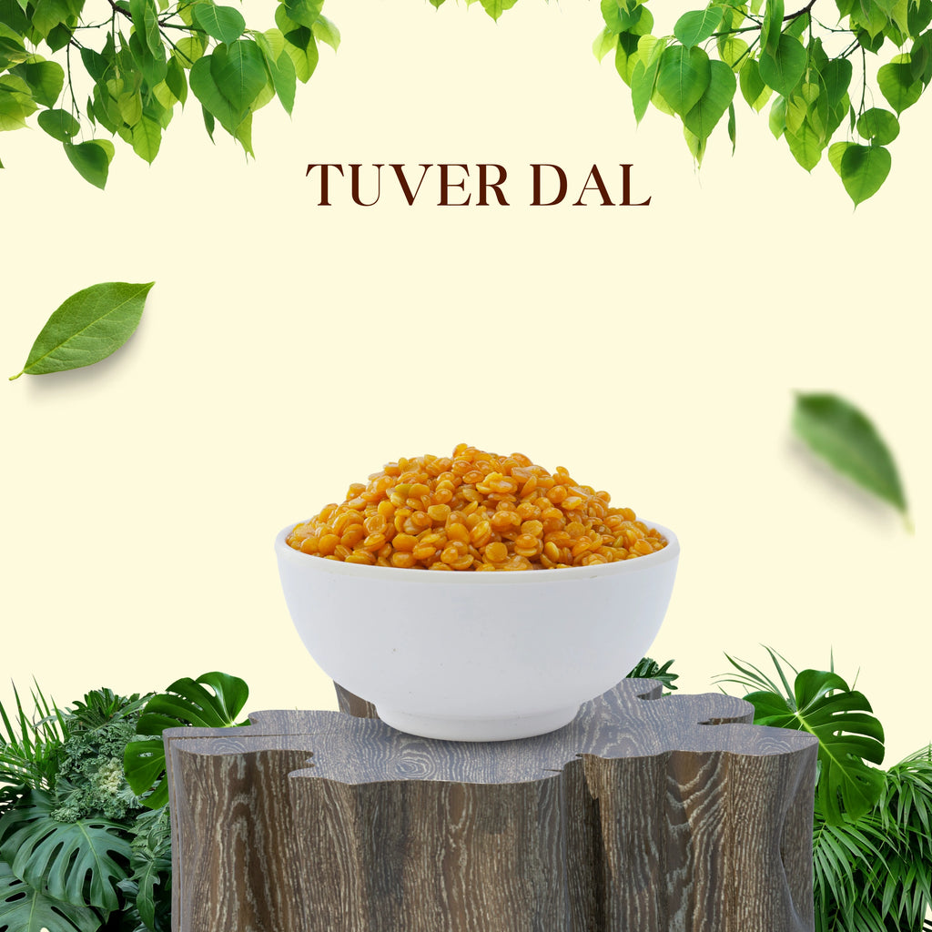Tuver Dal | (Toor Dal) | Premium Quality Pigeon Peas Split - ingredients and usage details