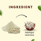 Satavari Powder | Natural Ayurvedic Herb - nutritional information label