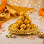 Motaiyya Ladoo – Traditional Gujarati Besan Sweet