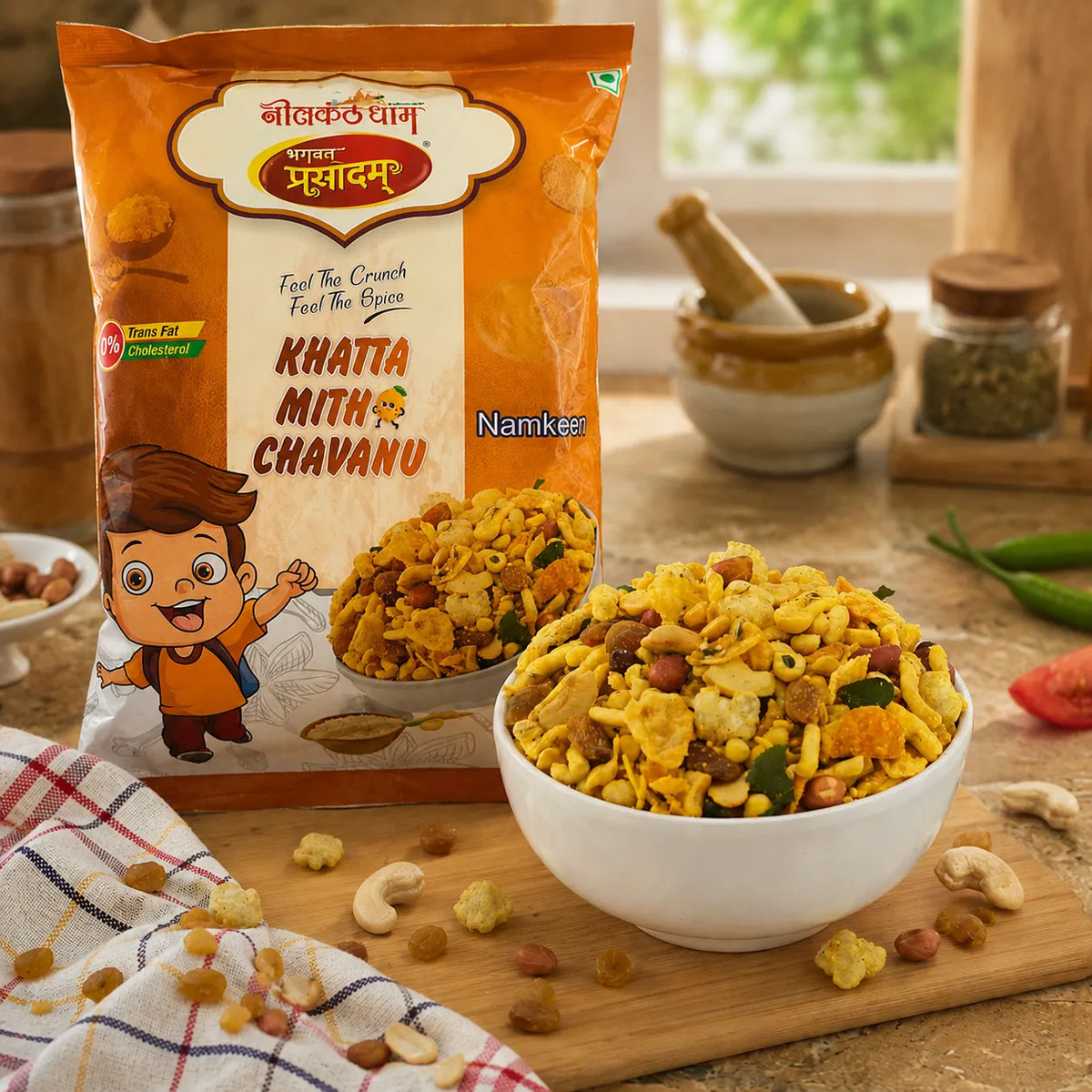 Bhagvat Prasadam Khatta Meetha Mix Namkeen