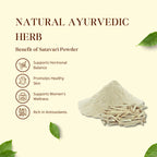Satavari Powder | Natural Ayurvedic Herb - ingredients and usage details