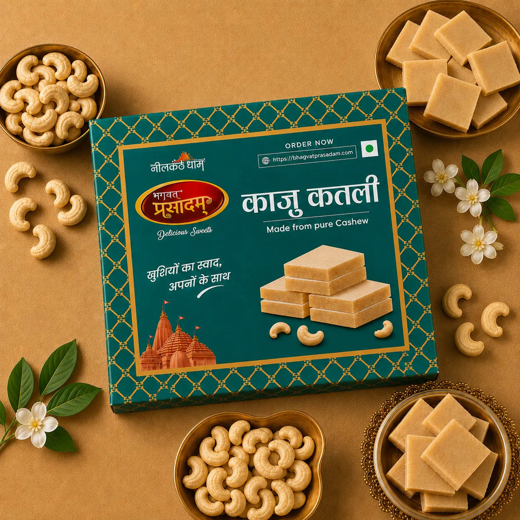 Authentic Kaju Katli – Traditional Indian Cashew Sweet