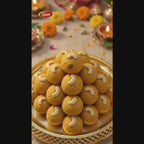 Traditional Indian Motaiyya Ladoo for Gifting and Special Events