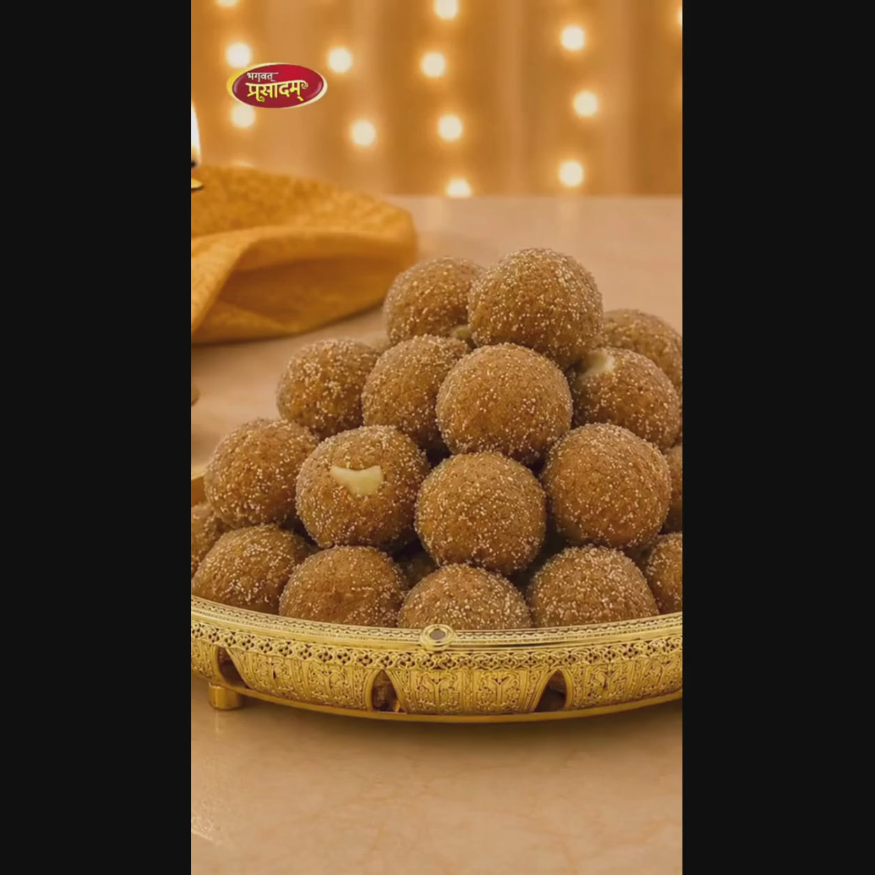 Churma Ladoo in Jaggery